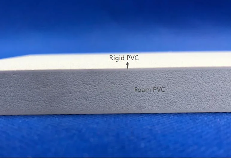 Rigid Cold Folded Co-Extruded PVC Foam Sheet Board