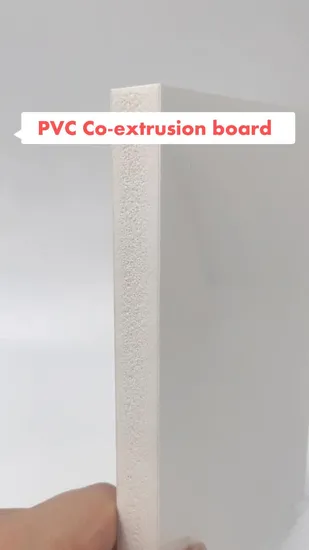 Good Quality Flexible Low Maintenance Celuka Co-Extruded PVC Foam Board