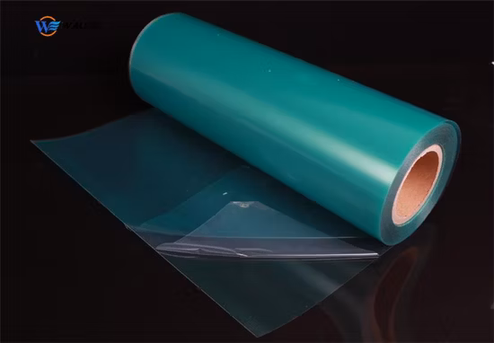 0.08mm 0.1mm Transparent Clear PVC Polycarbonate Coated Overlay Lamination Sheet for Plastic ID Card