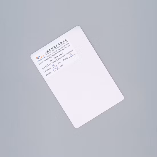 Building Material PVC Foam Sheet/Lamination PVC Foam Board